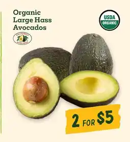 Sprouts Farmers Market Organic Large Hass Avocados offer