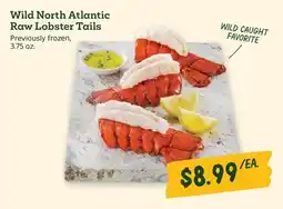 Sprouts Farmers Market Wild North Atlantic Raw Lobster Tails offer