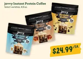 Sprouts Farmers Market javvy Instant Protein Coffee offer