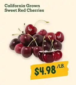 Sprouts Farmers Market Sweet Red Cherries offer