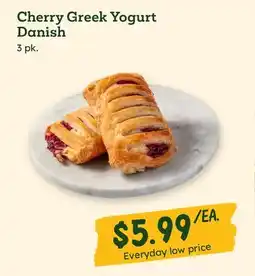 Sprouts Farmers Market Cherry Greek Yogurt Danish offer