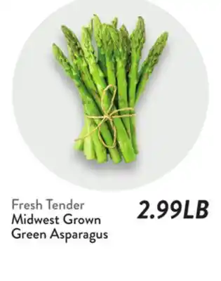 Fresh Thyme Midwest Grown Green Asparagus offer