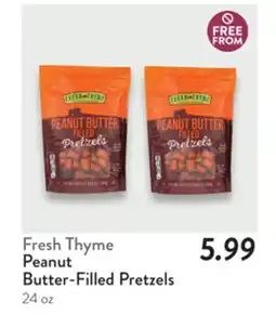 Fresh Thyme Fresh Thyme Peanut Butter-Filled Pretzels offer