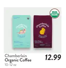 Fresh Thyme Chamberlain Organic Coffee offer