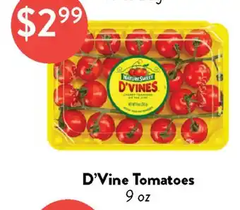 Fresh Thyme D'Vine Tomatoes offer