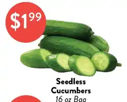 Fresh Thyme Seedless Cucumbers offer
