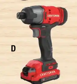 Ace Hardware Craftsman Impact Driver offer
