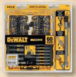 Ace Hardware Dewalt 60 Pc. Max Fit Screwdriving Bit Set offer