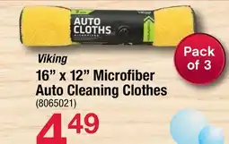 Ace Hardware Viking 16 x 12 Microfiber Auto Cleaning Clothes offer