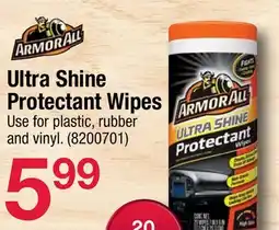 Ace Hardware Ultra Shine Protectant Wipes offer