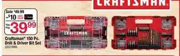 Ace Hardware Craftsman 150 Pc. Drill & Driver Bit Set offer