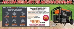 Ace Hardware Generac GP8000E-7673 Portable Generator offer