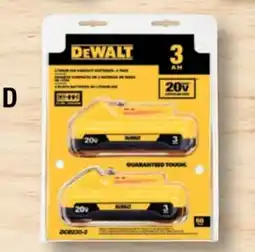 Ace Hardware DeWalt 3 Ah Battery 2/Pk offer