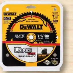 Ace Hardware DeWalt 7-1/4 Elite Series Circular Saw Blade offer