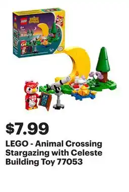Best Buy LEGO - Animal Crossing Stargazing with Celeste Building Toy 77053 offer