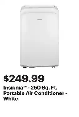 Best Buy Insignia - 250 Sq. Ft. Portable Air Conditioner - White offer