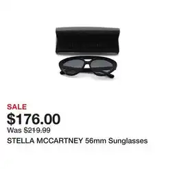 Marshalls STELLA MCCARTNEY 56mm Sunglasses offer