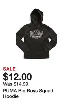 Marshalls PUMA Big Boys Squad Hoodie offer