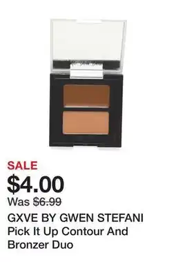Marshalls GXVE BY GWEN STEFANI Pick It Up Contour And Bronzer Duo offer