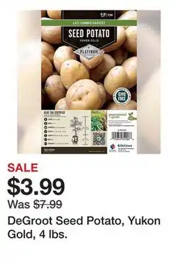 Tractor Supply Company DeGroot Seed Potato, Yukon Gold, 4 lbs offer