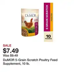 Tractor Supply Company DuMOR 5-Grain Scratch Poultry Feed Supplement, 10 lb offer