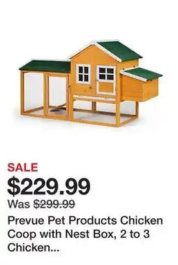Tractor Supply Company Prevue Pet Products Chicken Coop with Nest Box, 2 to 3 Chicken Capacity offer