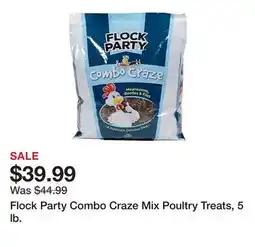 Tractor Supply Company Flock Party Combo Craze Mix Poultry Treats, 5 lb offer