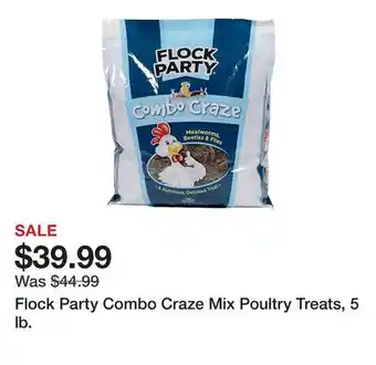 Tractor Supply Company Flock Party Combo Craze Mix Poultry Treats, 5 lb offer