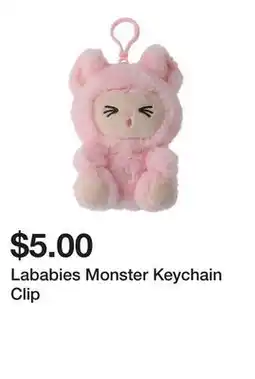 Five Below Lababies Monster Keychain Clip offer