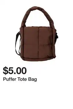Five Below Puffer Tote Bag offer
