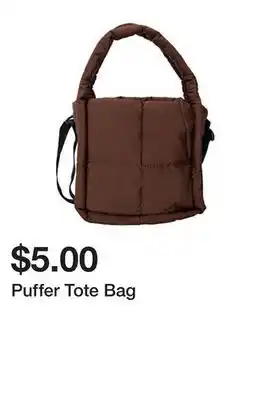 Five Below Puffer Tote Bag offer