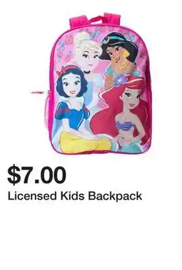 Five Below Licensed Kids Backpack offer
