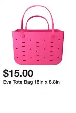 Five Below Eva Tote Bag 18in x 8.8in offer