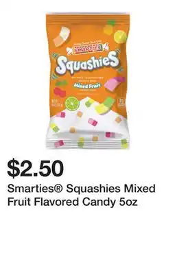 Five Below Smarties Squashies Mixed Fruit Flavored Candy 5oz offer