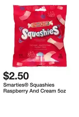 Five Below Smarties Squashies Raspberry And Cream 5oz offer