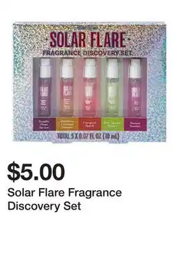 Five Below Solar Flare Fragrance Discovery Set offer