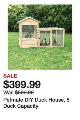 Tractor Supply Company Petmate DIY Duck House, 5 Duck Capacity offer