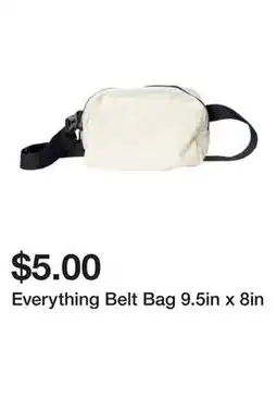Five Below Everything Belt Bag 9.5in x 8in offer