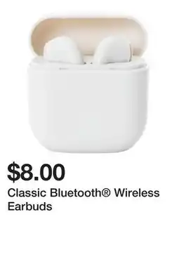 Five Below Classic Bluetooth Wireless Earbuds offer