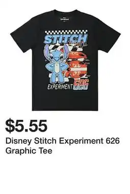 Five Below Disney Stitch Experiment 626 Graphic Tee offer