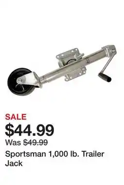 Tractor Supply Company Sportsman 1,000 lb. Trailer Jack offer