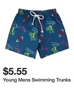 Five Below Young Mens Swimming Trunks offer