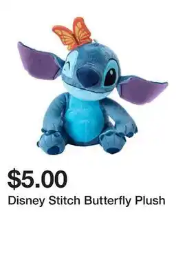 Five Below Disney Stitch Butterfly Plush offer