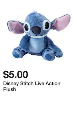 Five Below Disney Stitch Live Action Plush offer