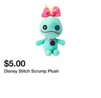 Five Below Disney Stitch Scrump Plush offer