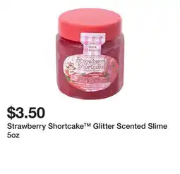 Five Below Strawberry Shortcake Glitter Scented Slime 5oz offer
