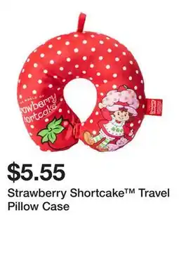 Five Below Strawberry Shortcake Travel Pillow Case offer