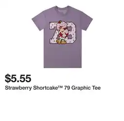 Five Below Strawberry Shortcake 79 Graphic Tee offer
