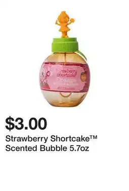 Five Below Strawberry Shortcake Scented Bubble 5.7oz offer
