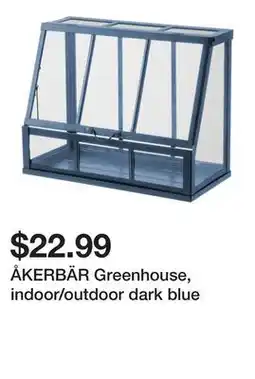 Ikea ÅKERBÄR Greenhouse, indoor/outdoor dark blue offer